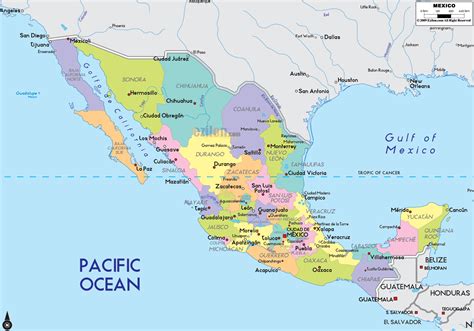 cities in mexico state|Mexico : States and Major Cities .
